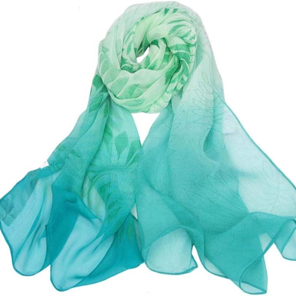 Scarfs for Women Lightweight Fashion Scarves Print Floral Pattern Scarf Shawl Wr